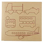 [MUJI 無印良品]親子工作繪本(交通工具)