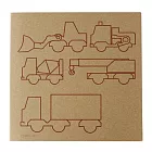 [MUJI 無印良品]親子工作繪本(交通工具2)