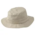 [MUJI 無印良品]兒童棉雙面寬簷帽淺米50