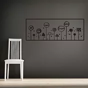 《Smart Design》創意無痕壁貼◆希望樹 四色可選質感黑