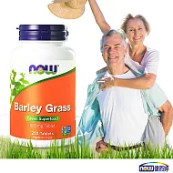 《美國NOW健而婷》大麥草(250顆/瓶)
