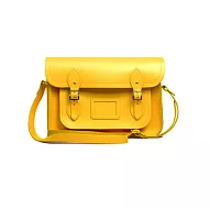 Cambridge Satchel 14吋英國劍橋包黃色