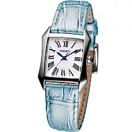 SEIKO 羅馬時光 時尚腕錶(1N01-0RG0B)湖水藍SXGP23P1湖水藍