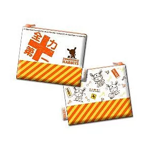 全力兔A款-零錢包(拼布)