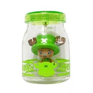 喬巴造型吊飾-(奶瓶) 綠色