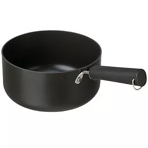[MUJI 無印良品]鋁製氧化鋯單手鍋18cm