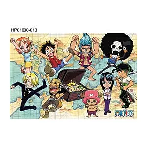 海賊王可愛版拼圖1000片