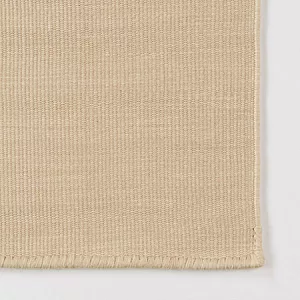 [MUJI 無印良品]印度棉手織柔舒地墊/米色50×80