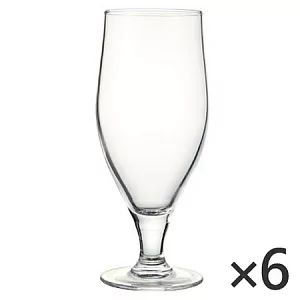 [MUJI 無印良品]啤酒玻璃杯/370ml/6入