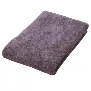 [MUJI 無印良品]柔舒浴巾/紫色