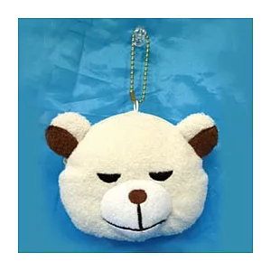 海賊王/航海王系列立體毛絨零錢小物收納包。登山熊