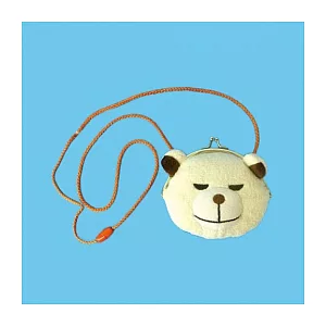 海賊王/航海王系列立體造型毛絨吊掛零錢包。登山熊