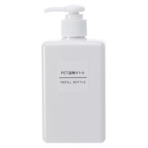 [MUJI 無印良品]PET補充瓶/白.280ml