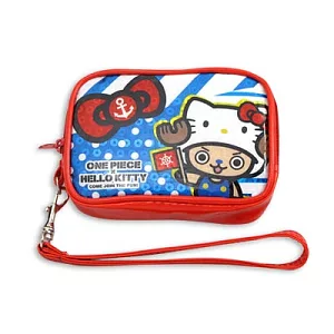 KITTY x 航海王 - KITTY帽喬巴相機包 (紅)