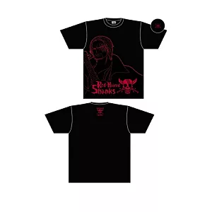 航海王-T恤(紅髮海賊團)XL黑色