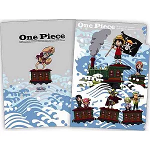 航海王-三層資料夾M款(綜合)