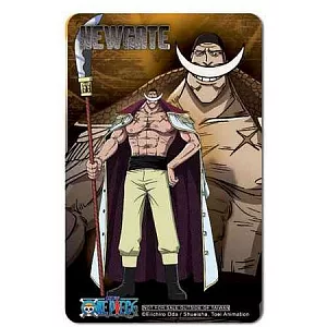 航海王-卡片貼紙S款(白鬍子)