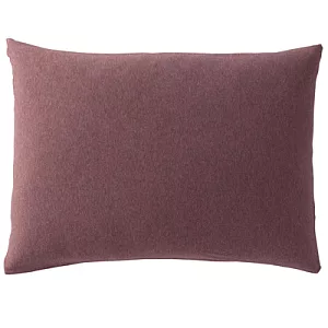 [MUJI 無印良品]新疆棉天竺枕套/100/混紫