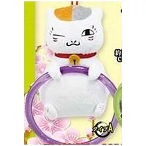夏目友人帳貓咪老師造型毛巾掛環：眨眼.