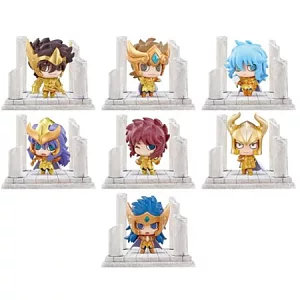 聖鬥士星矢角色盒玩收藏：十二宮篇 第2章組合（一組7隻）.