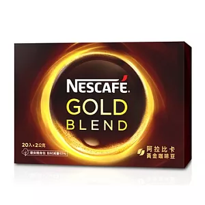 【雀巢】金牌咖啡純黑隨手包 (16x2.5g)