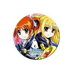 魔法少女奈葉The MOVIE 2nd特製徽章：奈葉＆菲特 戰鬥Ver..