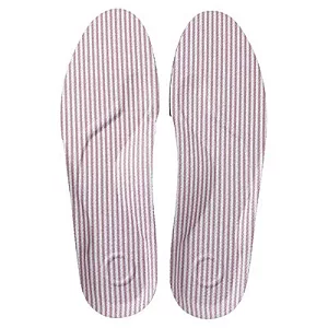 [MUJI 無印良品]棉水洗帆布鞋專用鞋墊25粉直紋