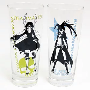BLACK ROCK SHOOTER 玻璃杯(2入)