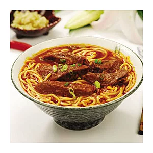 《永康街川味老張牛肉麵》辣味牛肉湯組(共3盒)