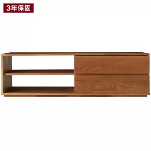 [MUJI 無印良品]無垢材影音櫃/橡木/寬150cm