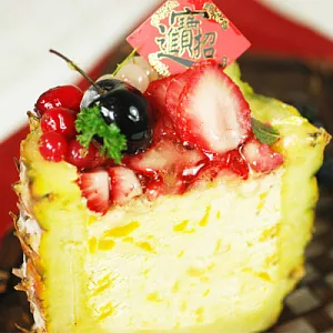【啃食物】開運旺來水果起司蛋糕(店家切片)(含運)