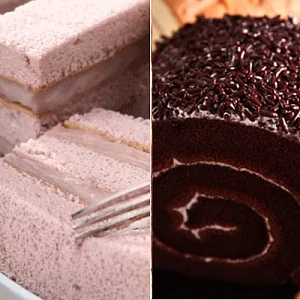 [香帥蛋糕] 精緻小芋頭蛋糕+瑞士巧捲(含運)＊恕不接受指定到貨日＊