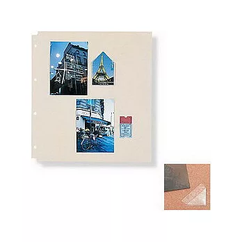 [MUJI 無印良品]相片固定角貼70片