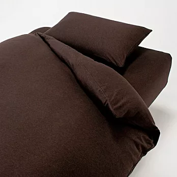 [MUJI 無印良品]新疆棉天竺床包/S/混棕