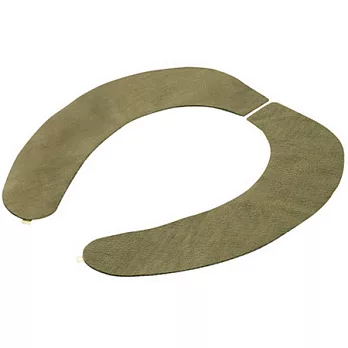 [MUJI 無印良品]貼附式馬桶坐墊套/綠色