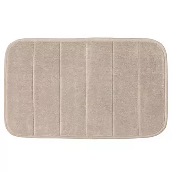 [MUJI 無印良品]可水洗低反發浴室地墊/M/米色