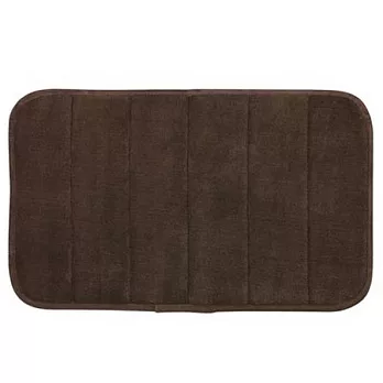 [MUJI 無印良品]可水洗低反發浴室地墊/S/棕色
