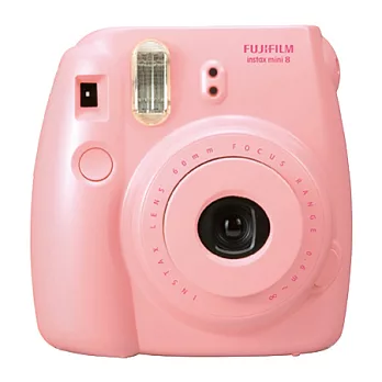 (平行輸入)FUJIFILM instax mini 8 拍立得相機-送維尼底片一捲/粉色