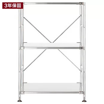 [MUJI 無印良品]SUS不鏽鋼層架組/小