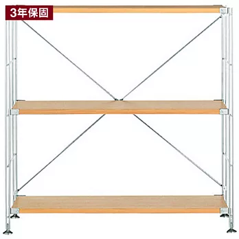 [MUJI 無印良品]SUS白蠟木層架組/寬/小