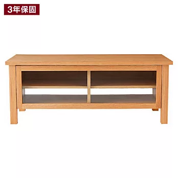 [MUJI 無印良品]白蠟木影音櫃/大/原色原色