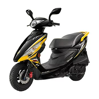 2012年 SUZUKI 台鈴機車 NEX GSR 125 五期噴射 挑戰版(黑/黃)黑/黃
