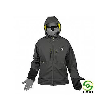 LOKI 男 防潑水保暖外套(泥灰)-L