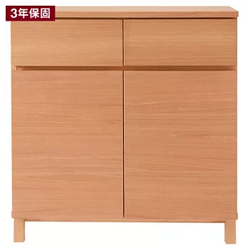 [MUJI 無印良品]木製收納櫃/附門/白蠟木/原色