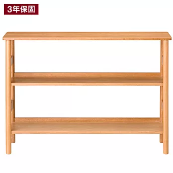 [MUJI 無印良品]橡木3層架/寬板