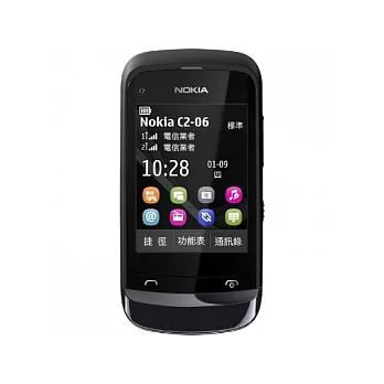 Nokia C2-06 觸控雙卡雙待機(簡配/公司貨)_炫目黑