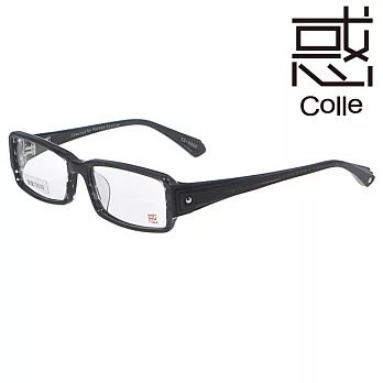 Colle惑光學眼鏡 日本手工打造膠框 #黑COLE-0060-002