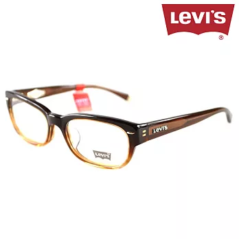 Levis光學眼鏡美國牛仔品牌#漸層咖啡琥珀色#LEIS-96014-BRN