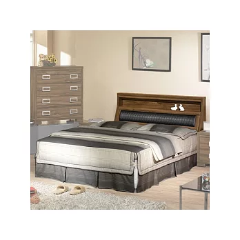 《Homelike》尼克6尺床組(含床頭箱)-雙人加大