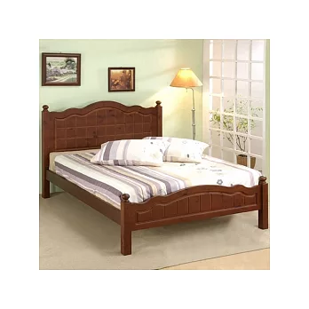 《Homelike》皇家品味6尺實木床架-雙人加大